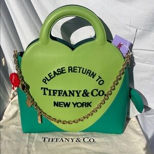 Tiffany & Co. Green tote